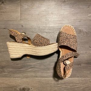 Universal Thread l Cheetah Espadrille Wedge